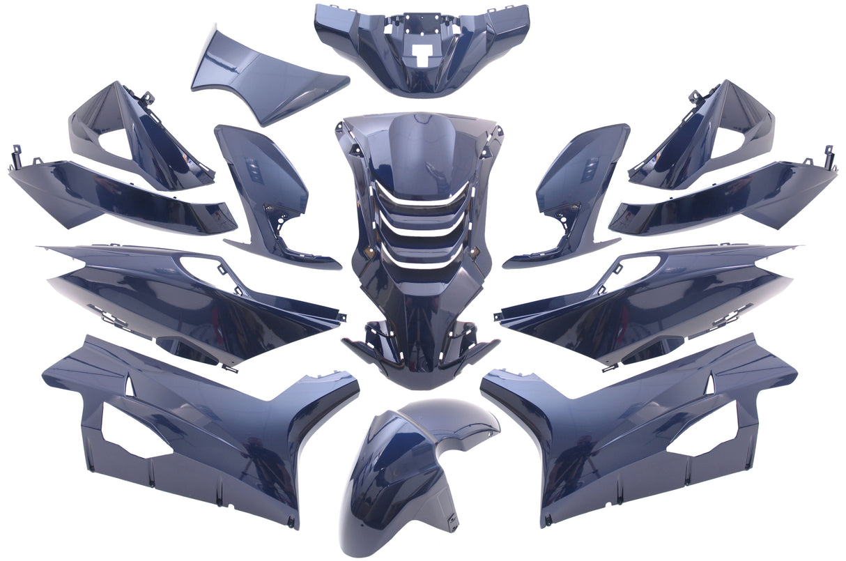 Edge Storge 14 -piece for Peugeot Speedfight 4 - Blue Metallic