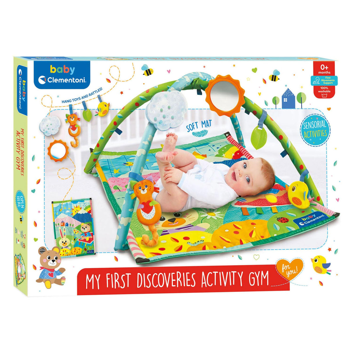 Clementoni Baby Activition Gym 'Primeros descubrimientos'