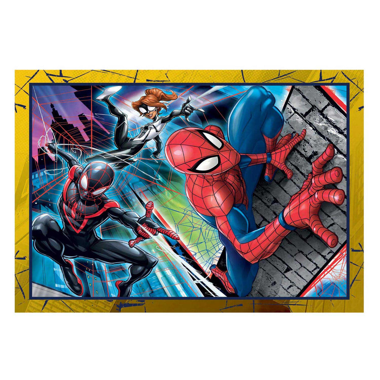 Clementoni Rätsel Marvel Spiderman, 4in1