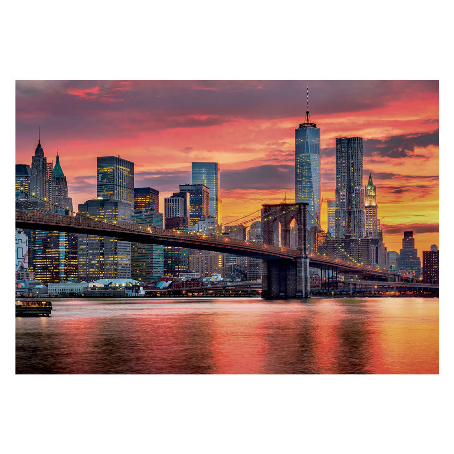 Clementi Jigsaw Puzzle River Easy River pri mraku, 1500st.