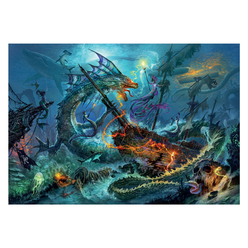 Clementoni jigsaw puzzle The Underwater Battle, 3000st.
