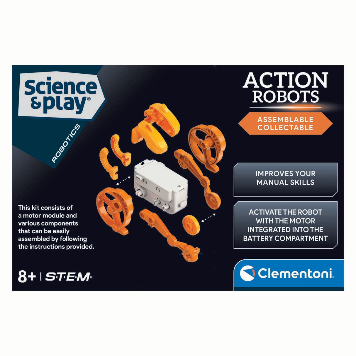 Cleemontoni Wëssenschaft a Spe-Aktioun Roboter - Leefer