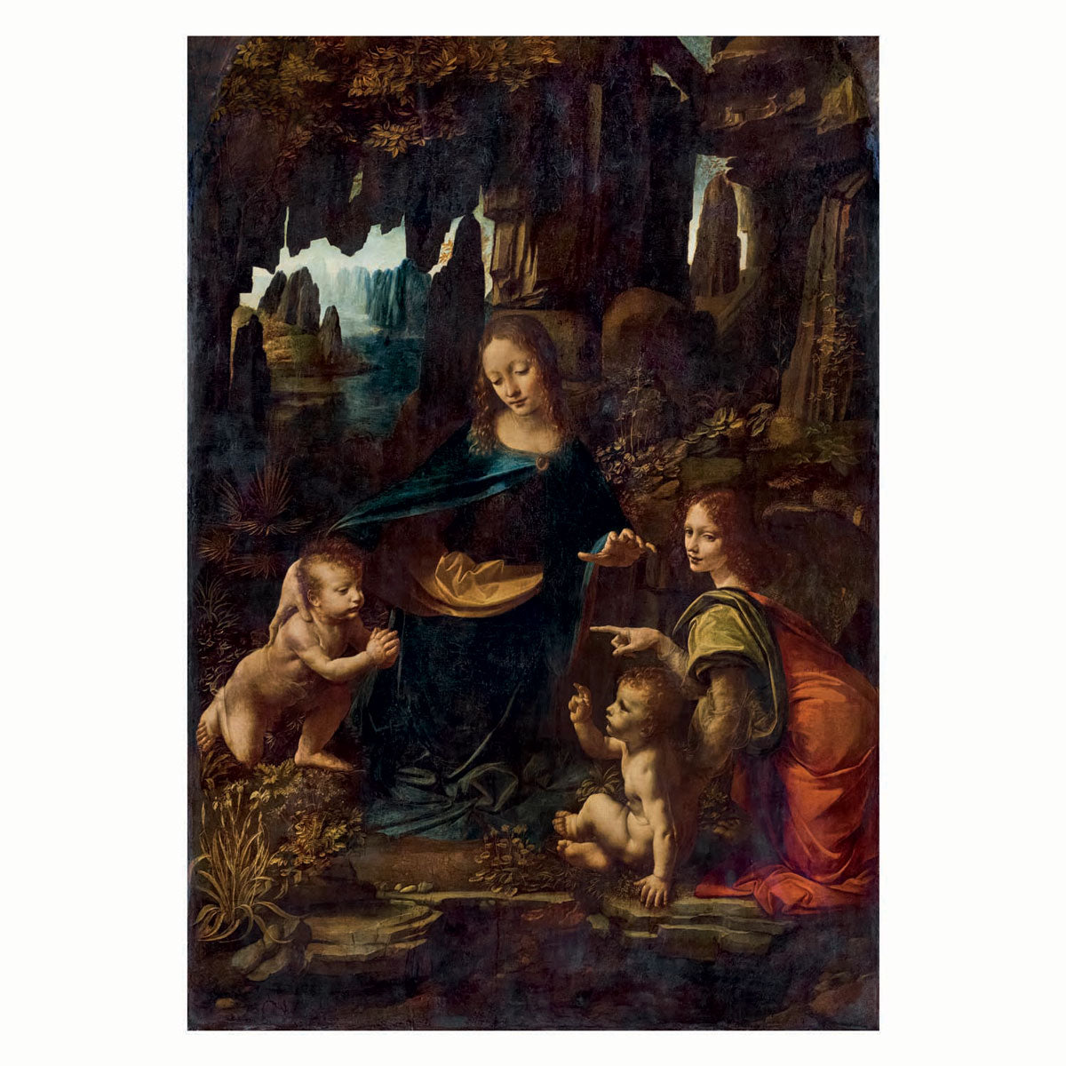 Clementoni Jigsaw Puzzle Artworks Madonna en la cueva, 1000.