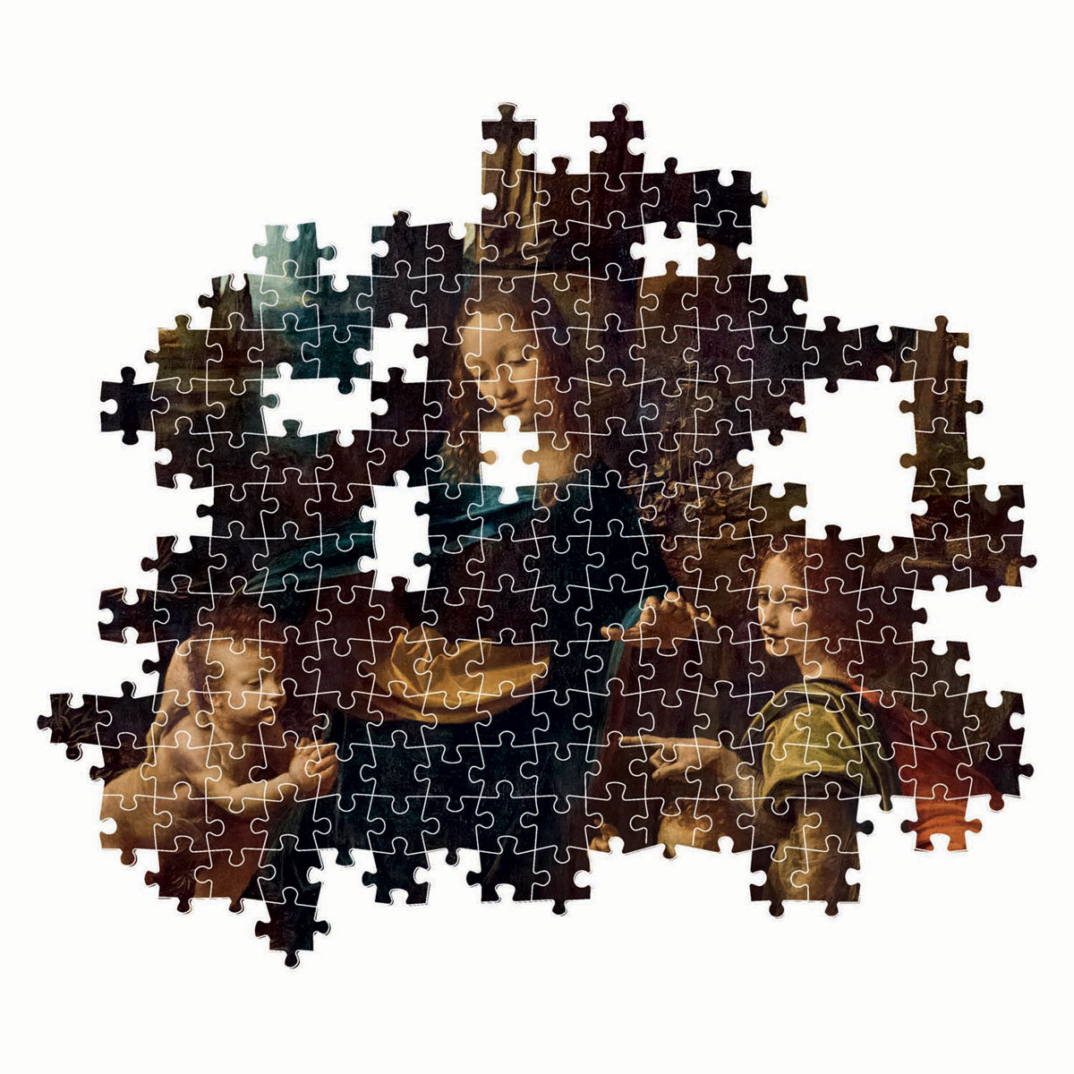 Clementoni Jigsaw Puzzle Artworks Madonna en la cueva, 1000.