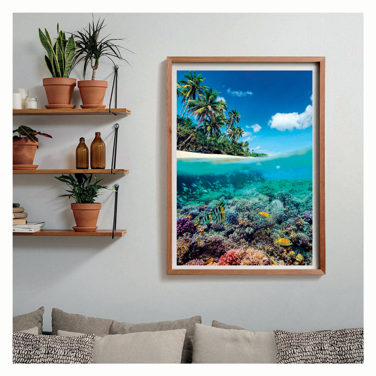 Clementoni jigsaw puzzle summer paradise, 1000st.