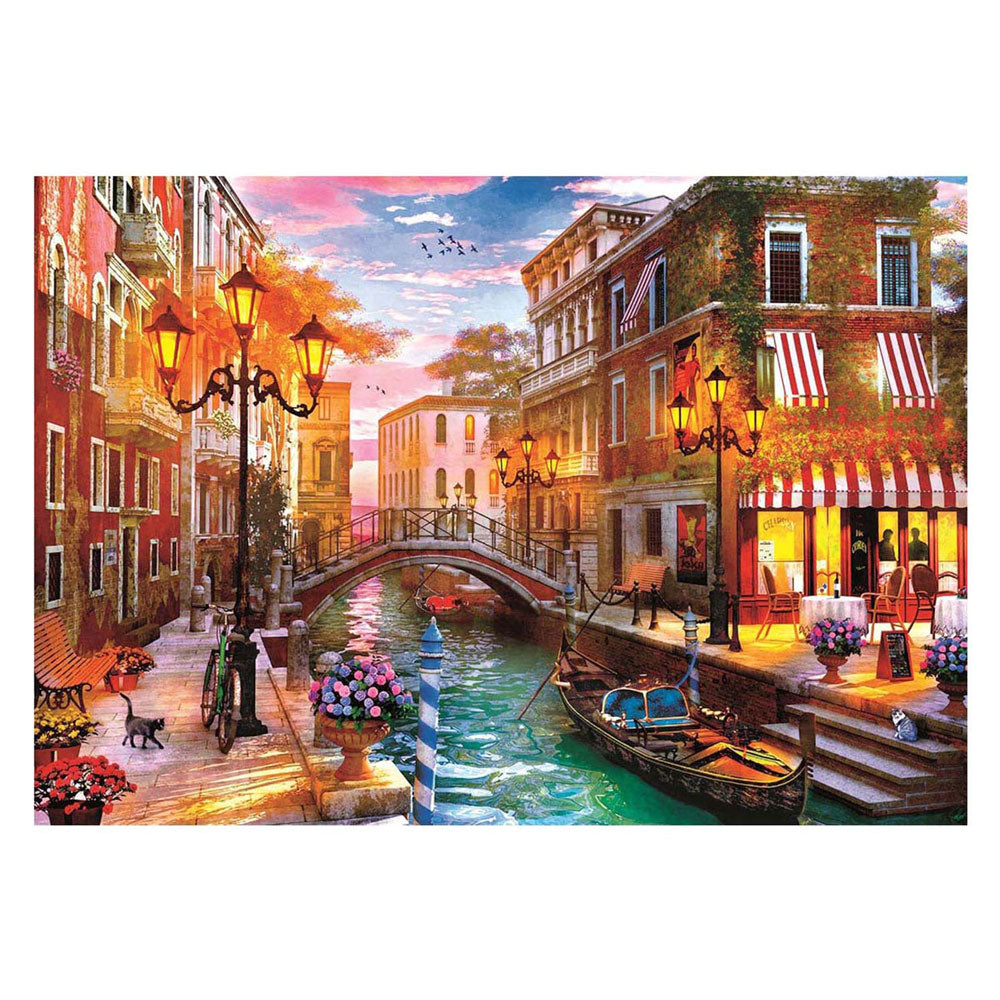 Clementijsko Jigsaw Puzzle Sunset Benetke, 500st.