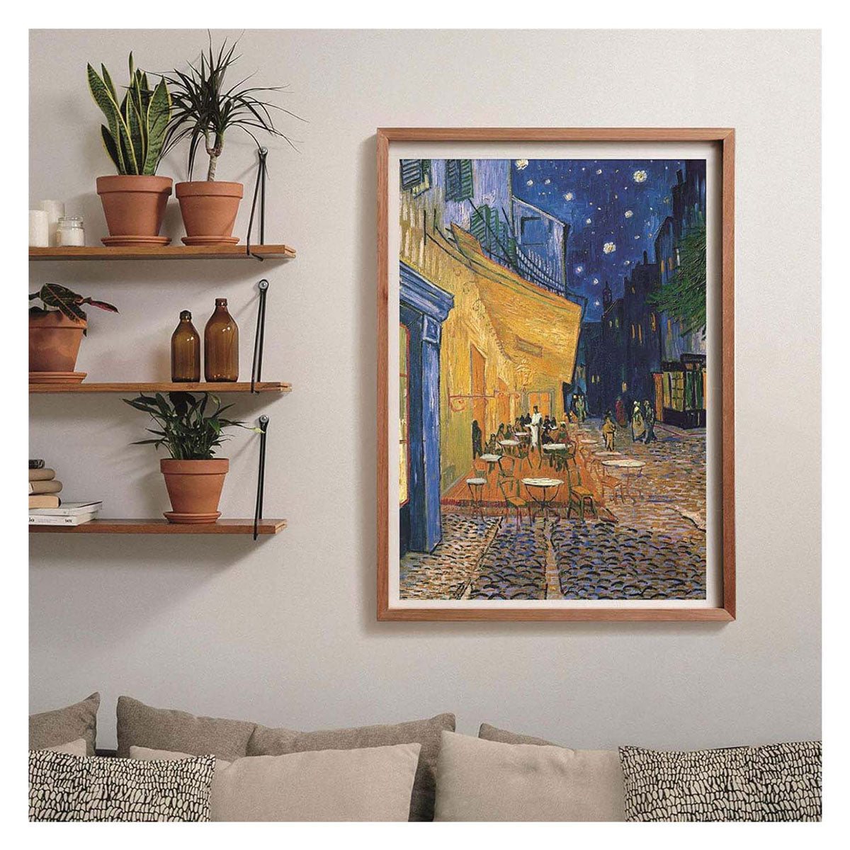 Clementoni Jigsaw Puzzle Café Terrace przeciwko Gogh, 1000st.
