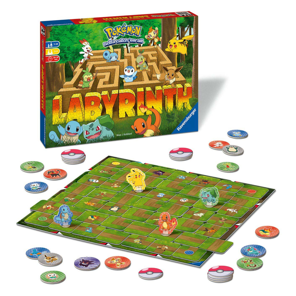 Ravensburger Pokémon Labyrinth brädspel