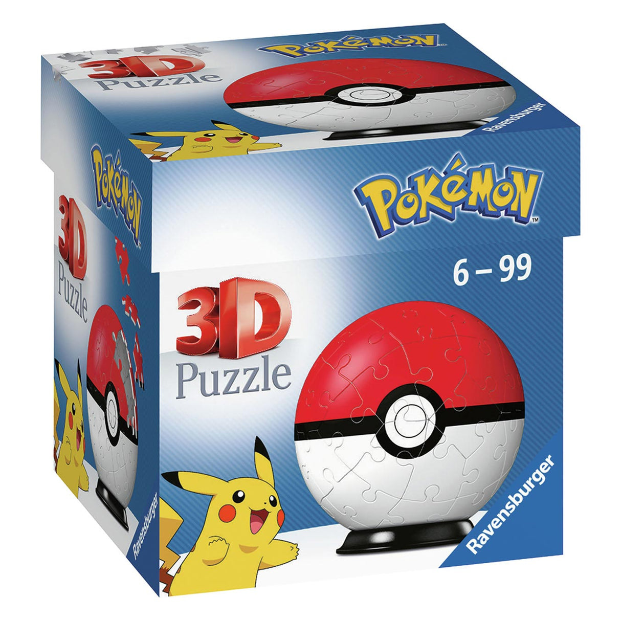Ravensburger Pokémon Pokeball 3d Puzzle, 54.