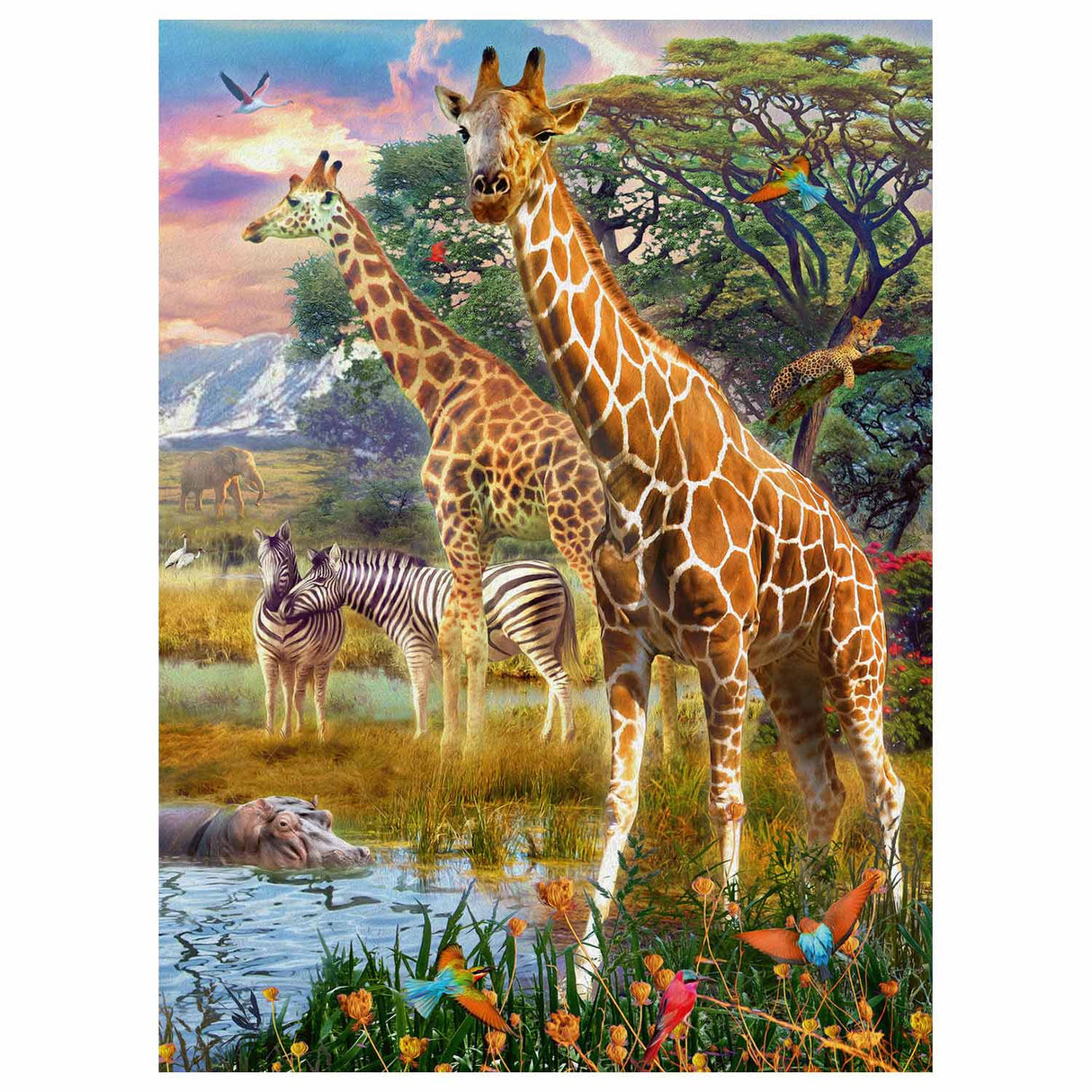 Ravensburger - Buntes Savannah 150 Stück xxl
