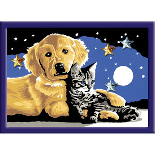 Ravensburger Kreart Gemälde auf Songhund und Poes Glitter