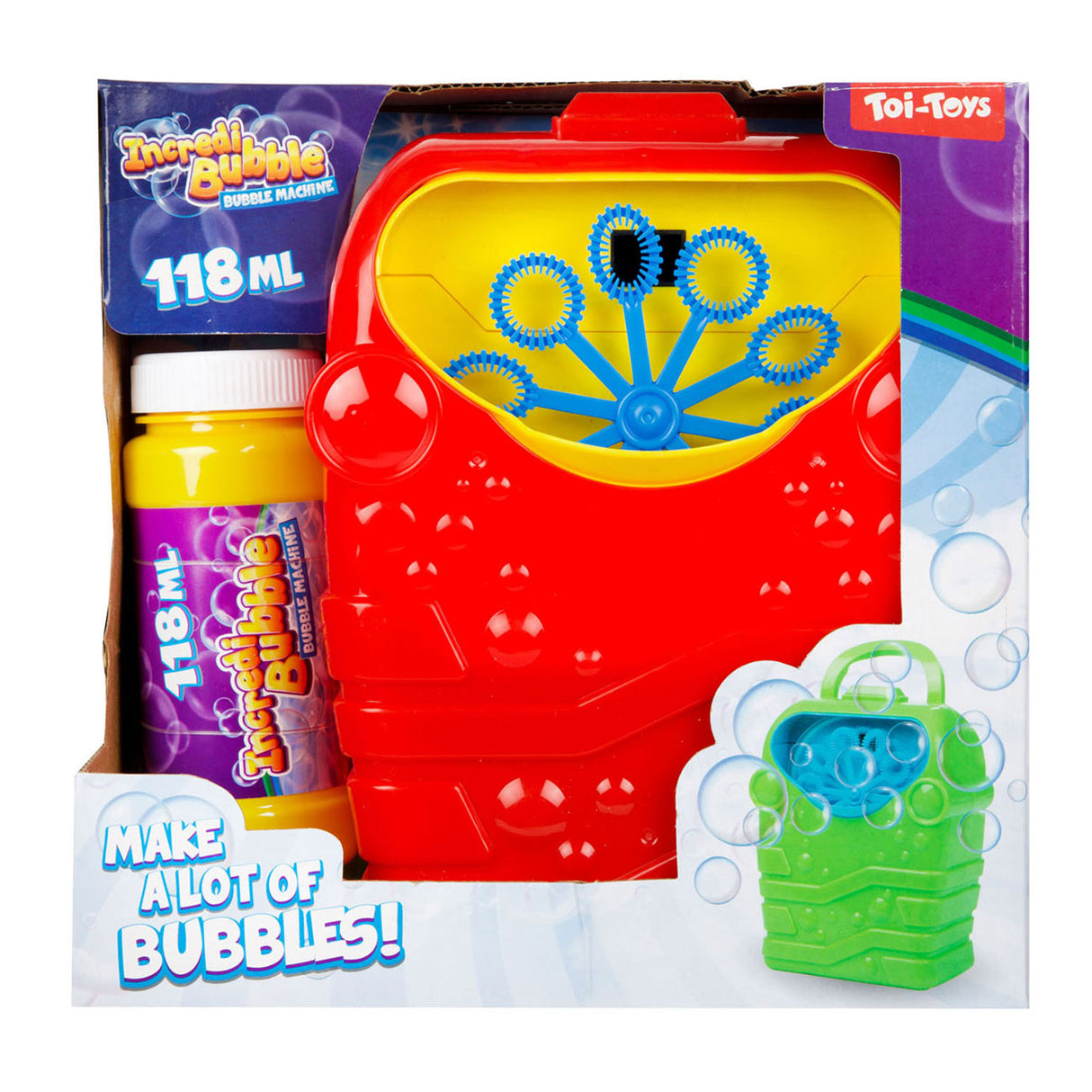 Toi-toys Increingibubble Bellenblazen Machine Square