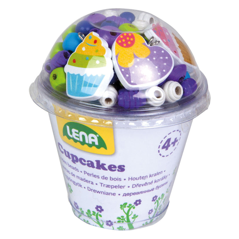 Jono Toys Lena Cupcake Holzperlen machen Schmuck