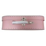 Playwood cardboard suitcase set pink, 3st.