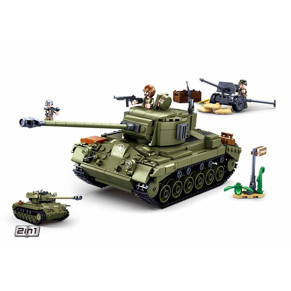 Armia Sluban - Medium Tank Green