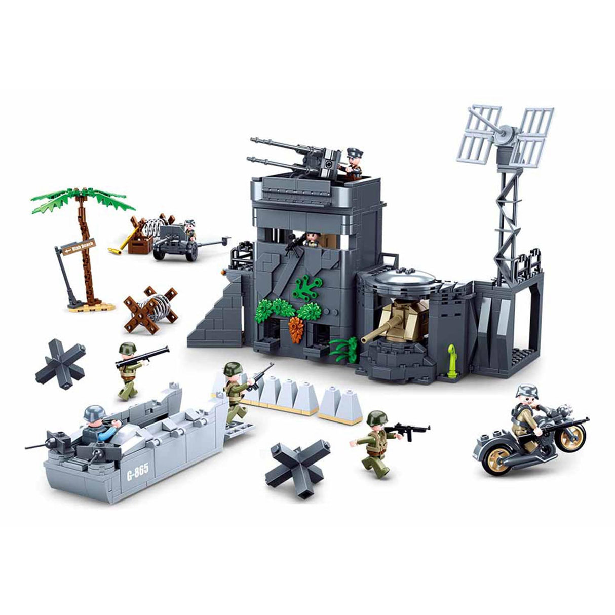 Sluban Army - Bunker v de Duinen