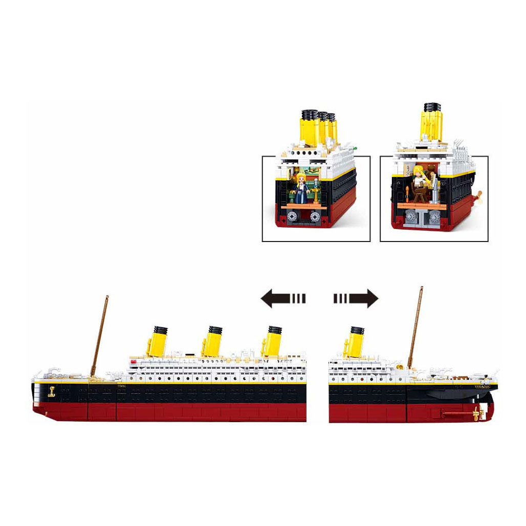 Sluban Titanic Extra Large Bouwset, 2401DLG.