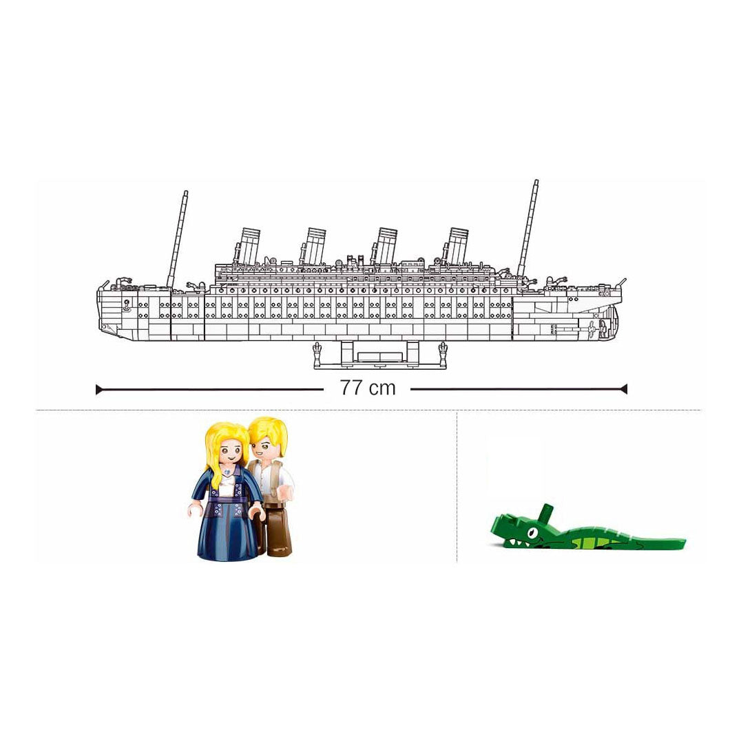 Sluban Titanic Extra Large Bouwset, 2401DLG.