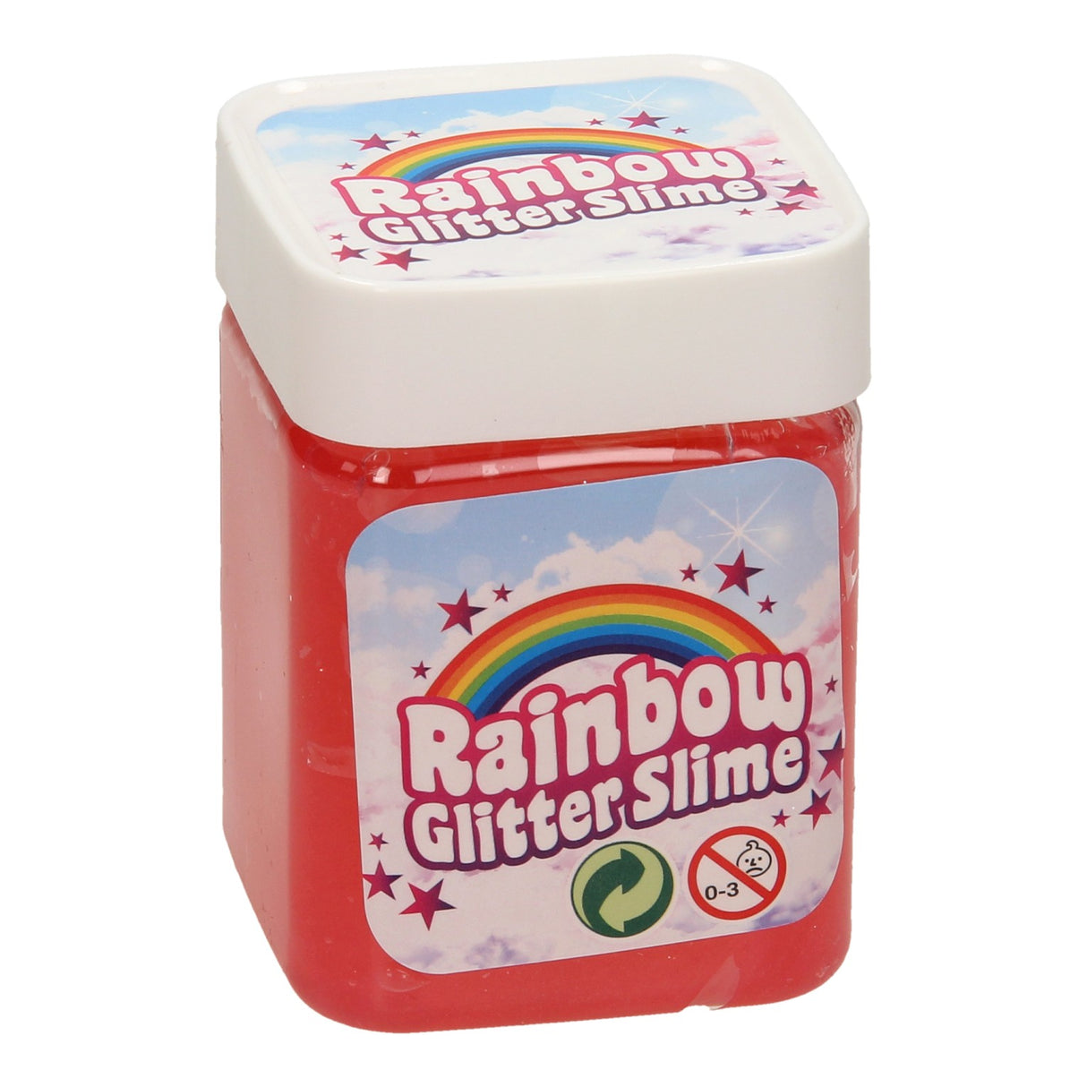 Mucus pailleté arc-en-ciel