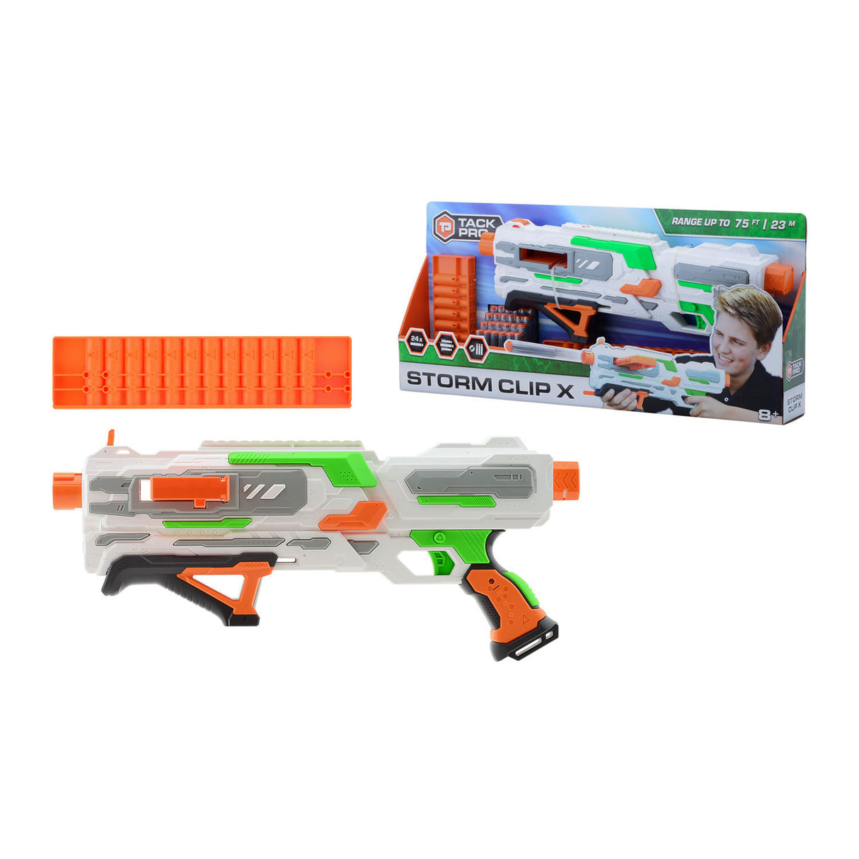 Tack Pro Storm Clip X mat 2 Clips a 24 Dart, 50cm