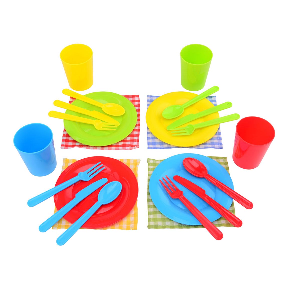 Johntoy Home Kitchen Picknick -Set, 24dlg.