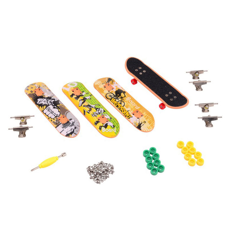 Set Johntoy Fingerskateboard, 4dlg.