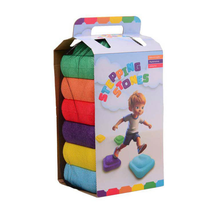 JOHNTOY Step Stone mousse, ensemble de 6