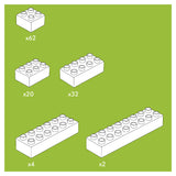 Set de piedra del edificio Hubelino, 120dlg.