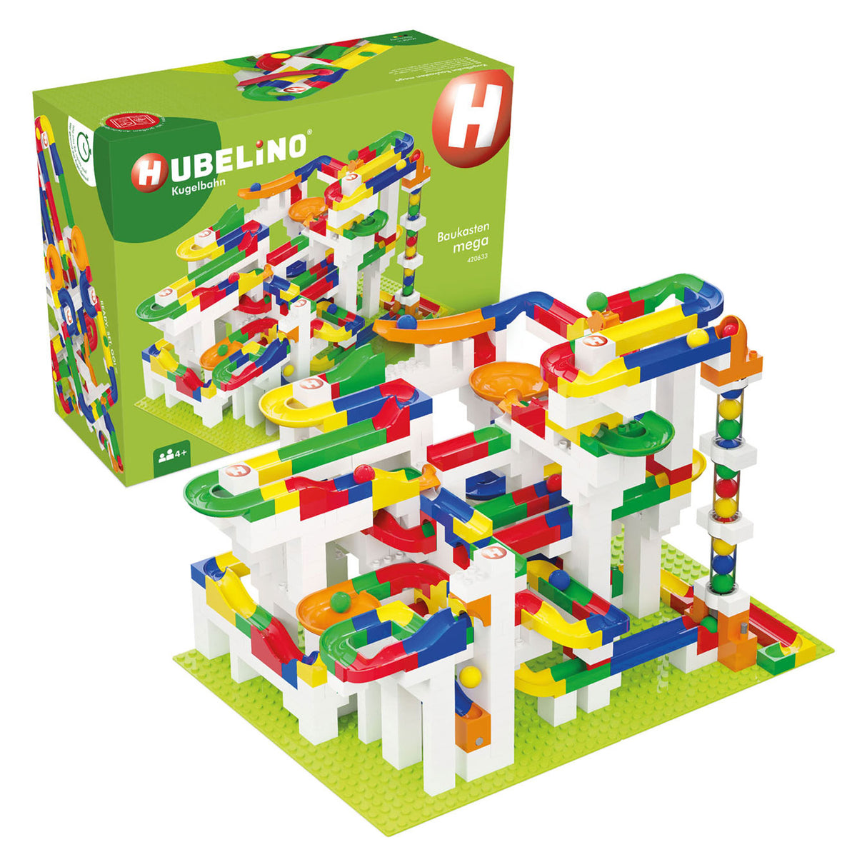 Hubelino Knikkeraan Mega Bouwset, 585dlg.