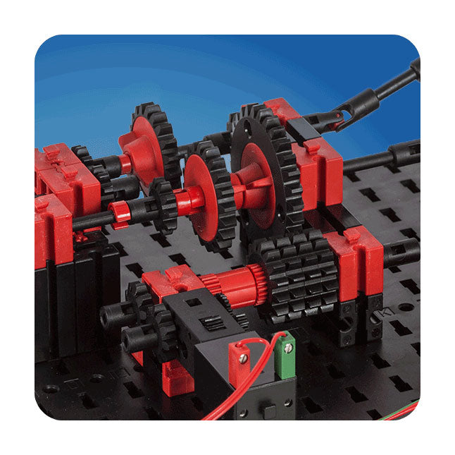 Fischertechnik Profi - Mekanisk statisk, 500dlg.