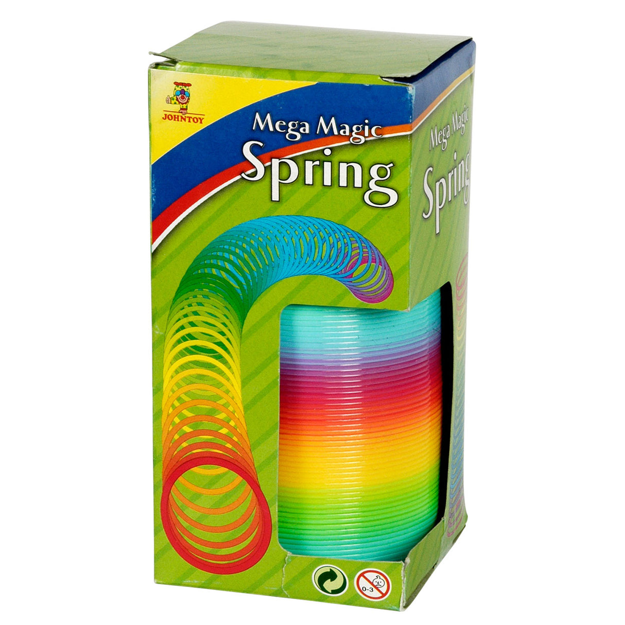 Stor neon trappfjäder