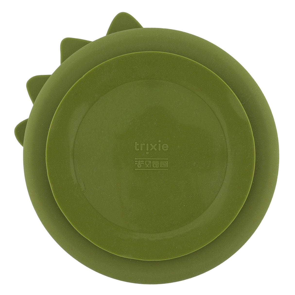 Trixie silicone board with compartments and suction cup mr. Dino