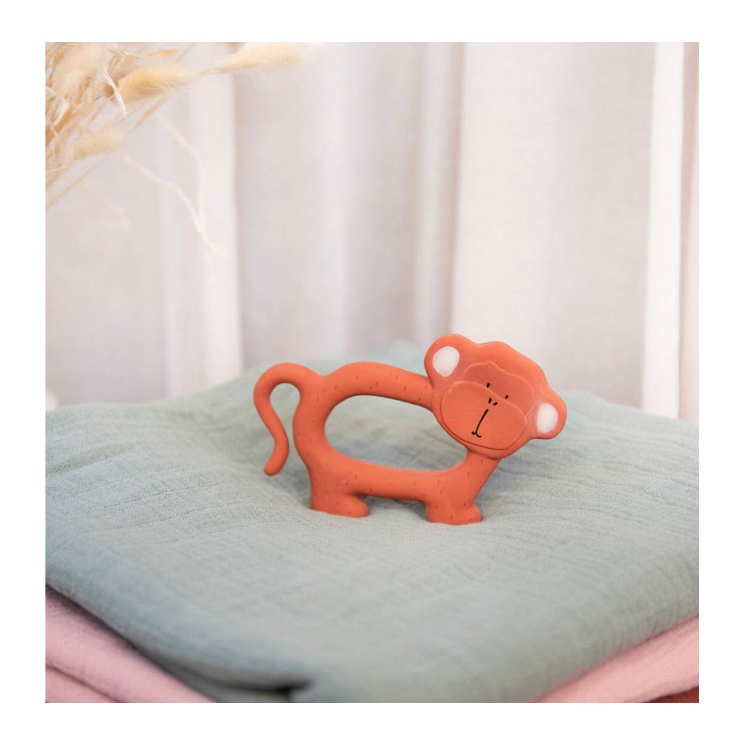 Trixie Natural Rubber Gray Play Mr. Monkey