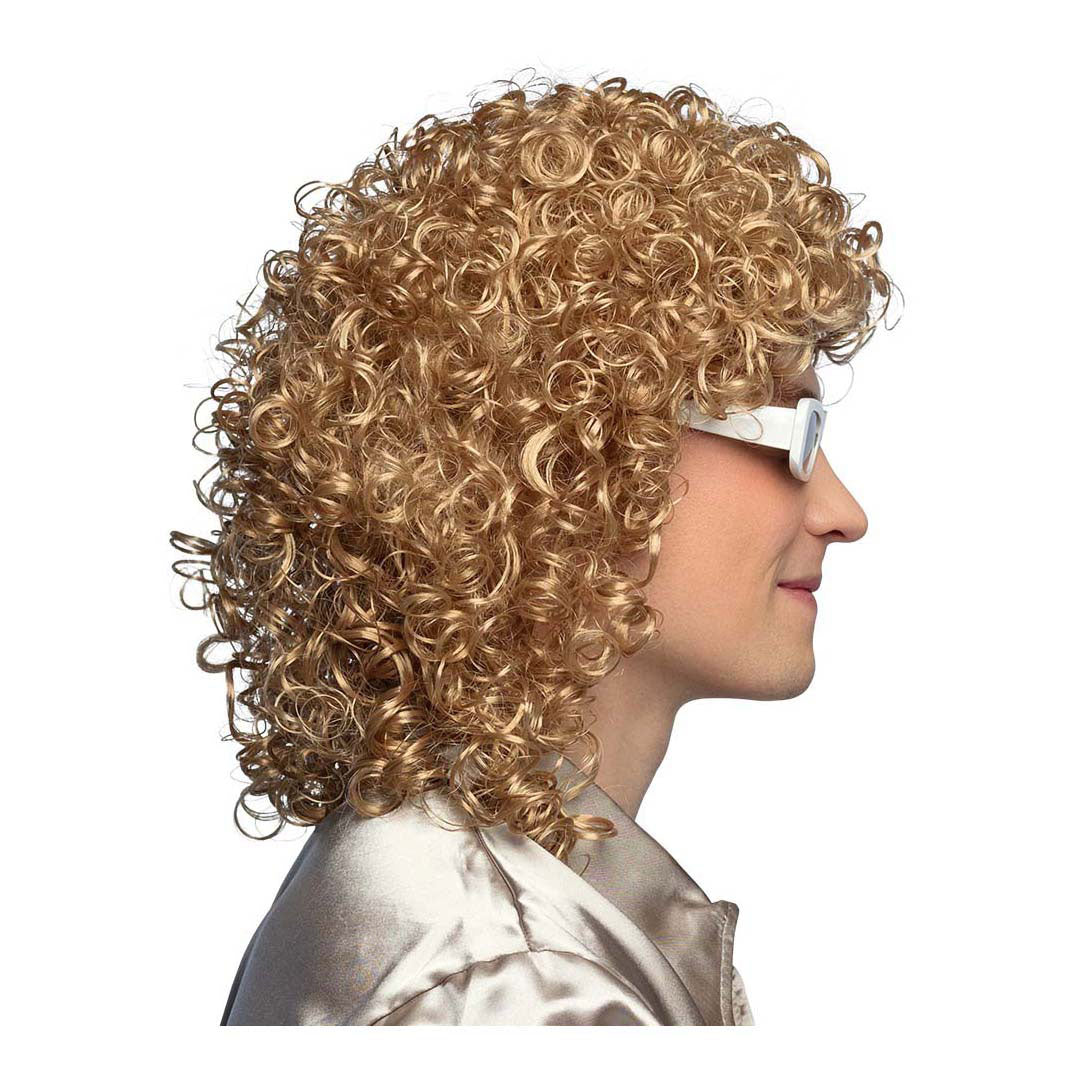 Peluca de bolandia con gafas