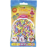 Hama žehlicí korálky pastelové barvy 1000 kusů