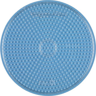 Hama Eisen Beads Baseplack ronderëm grouss transparent
