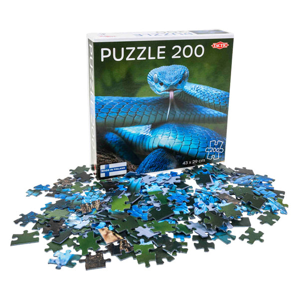 Tactique Puzzle Jigsaw Puzzle Blue Viper, 200st.