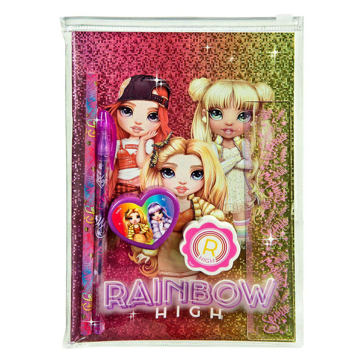 Rainbow High Writing Set, 7dlg.