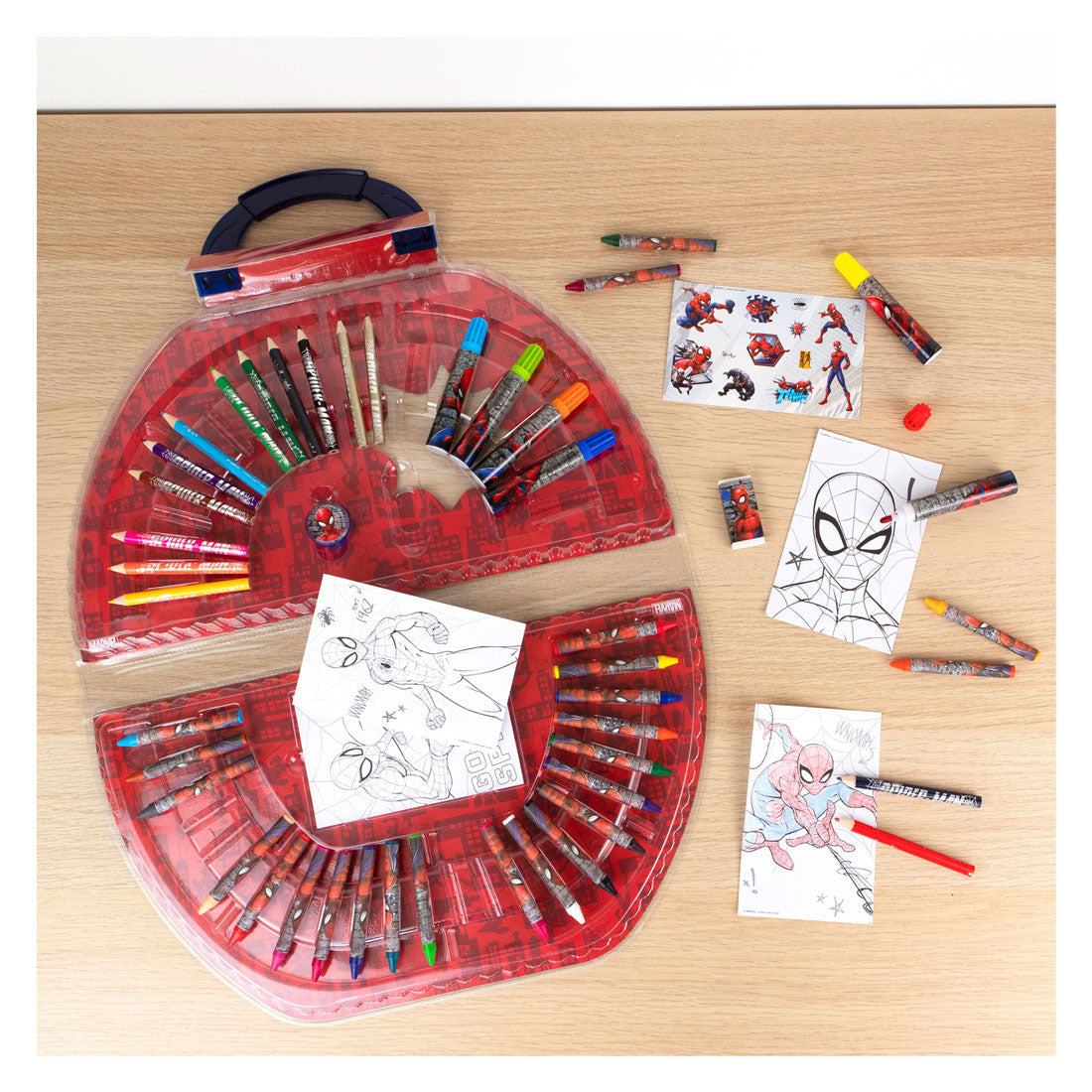 Spiderman Color suitcase, 51dlg.