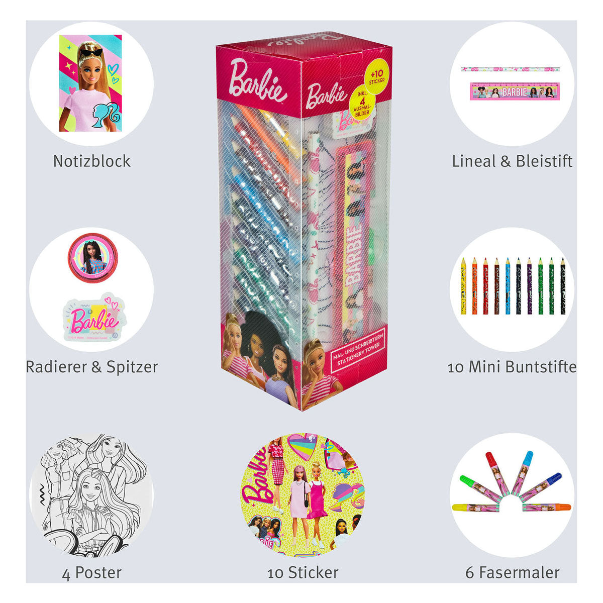 Undercover Staciry Tower Barbie, 35DLG.