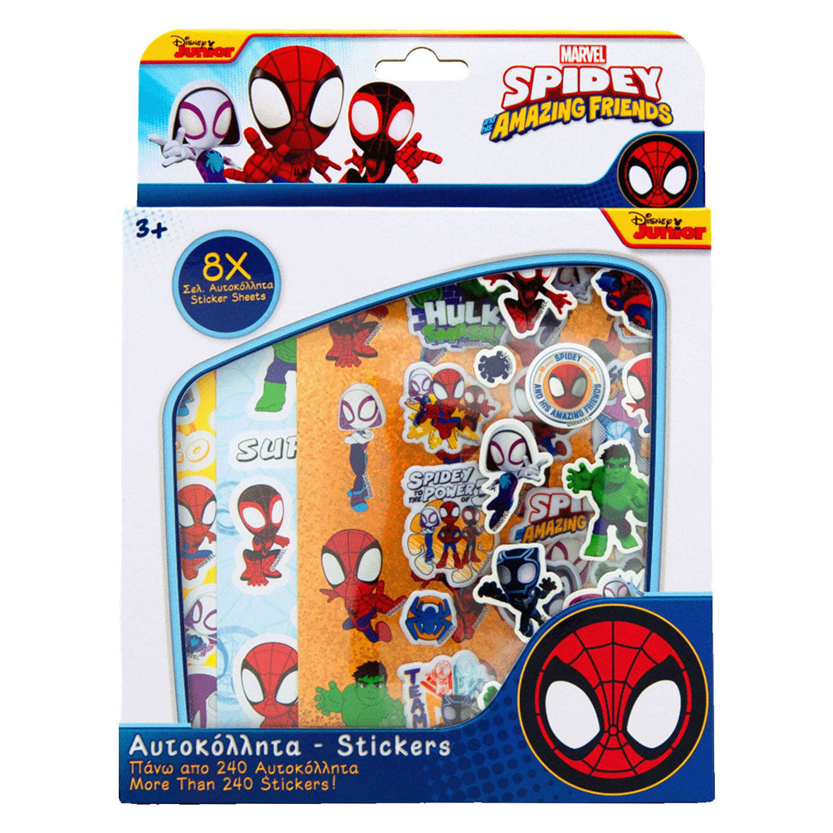 Spidey nálepky set, 240st.