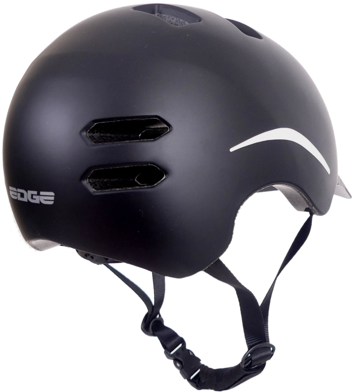 Edge fietshelm Urban E-Bike Pedelec Large (58-62 cm) Schwarzer NTA 8776 KEURMERK (MOPED Speed ​​Pedelec)