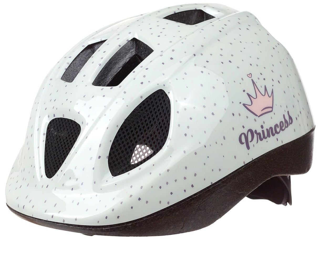 PoliSport Otroška čelada Crown XS 46-53 cm vijolična