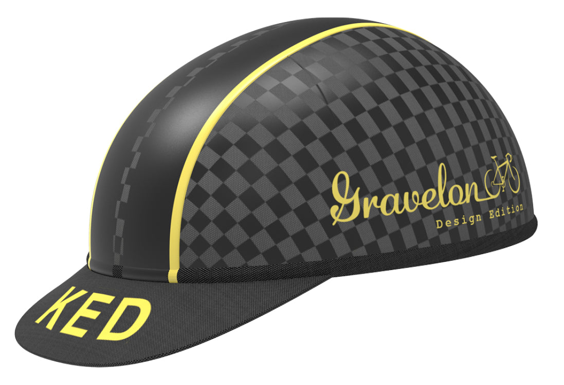KED FIETSHELM GRAVELON L (58-61cm) Checkerood vlajka