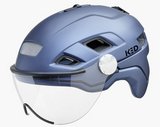 KED sykkelhjelm B-Fish X-Lite M (52-58cm) Blue Metallic Matt
