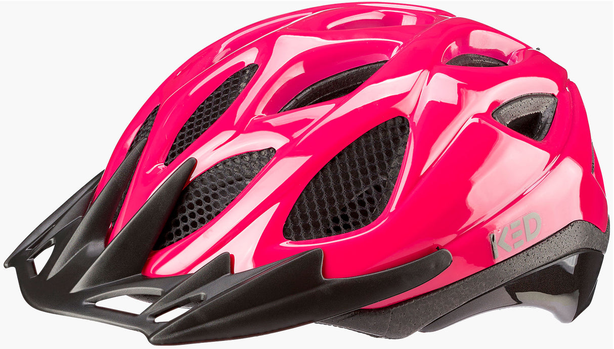Gepaart Vëlo Helm tronus m 52-56 cm - Magenta Black Glanz