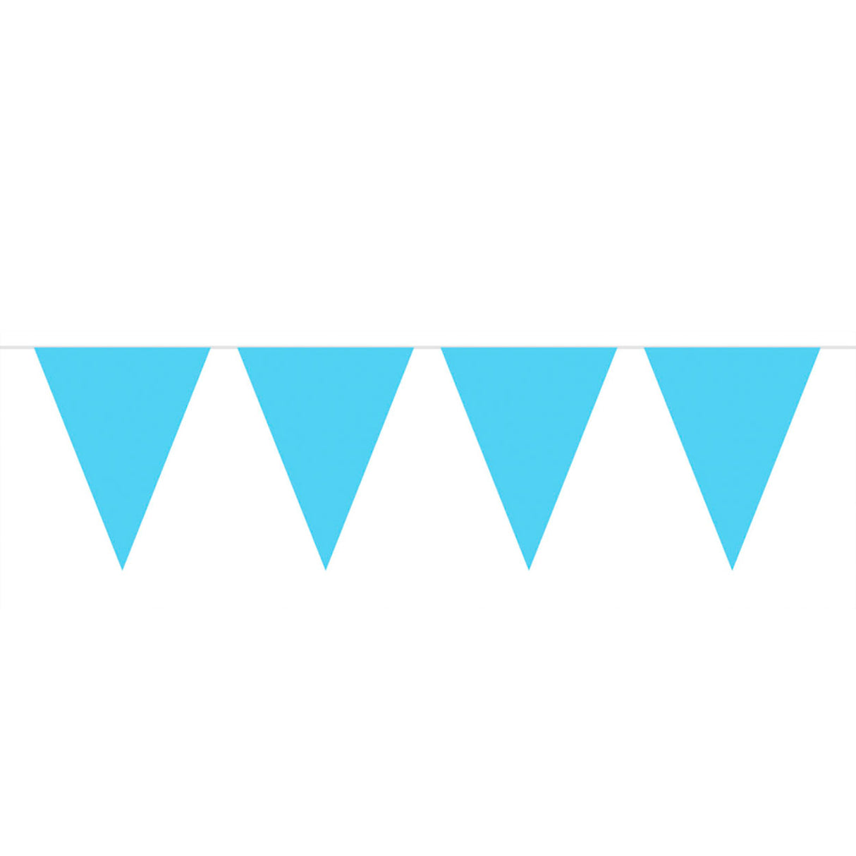 Folat bv Light Blue Mini Flag Line, 3mtr.