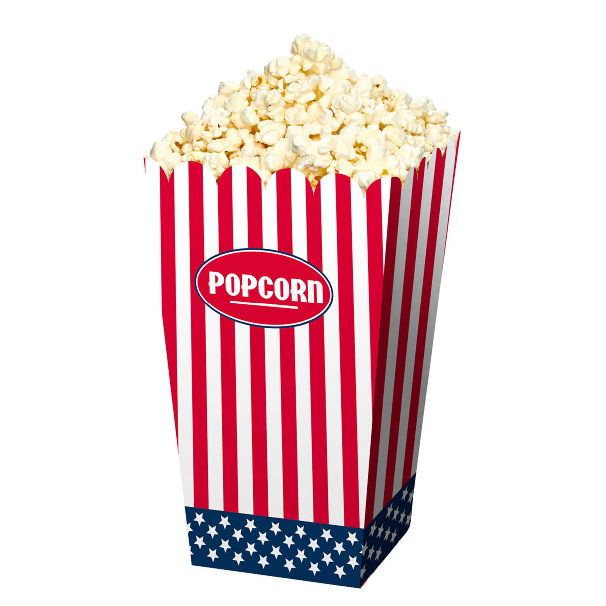 Popcorn tray USA, 4st.