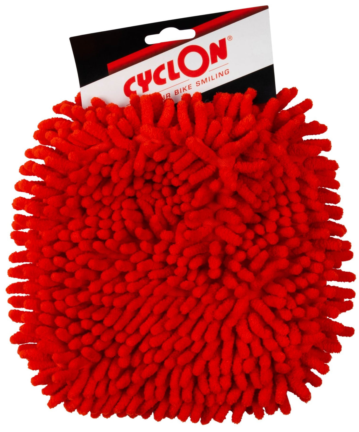 Handschuhmikrofaserrot waschen