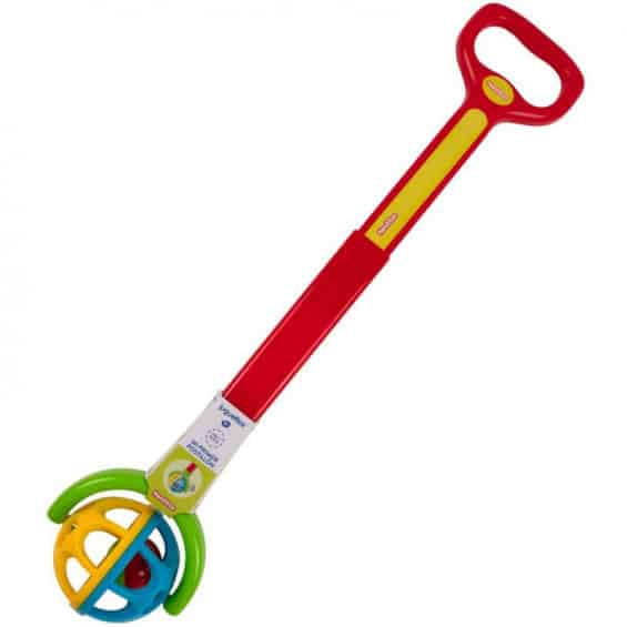Playgo loop en duwstok met geluiden bal.